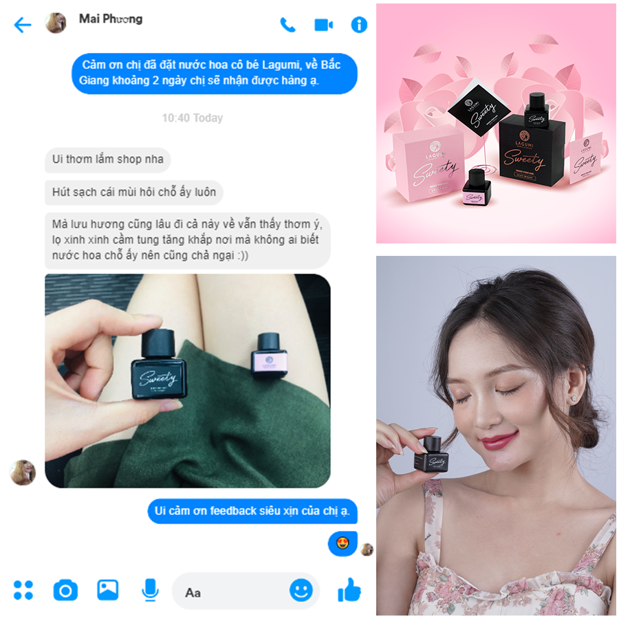 Sample nước hoa vùng kín Lagumi