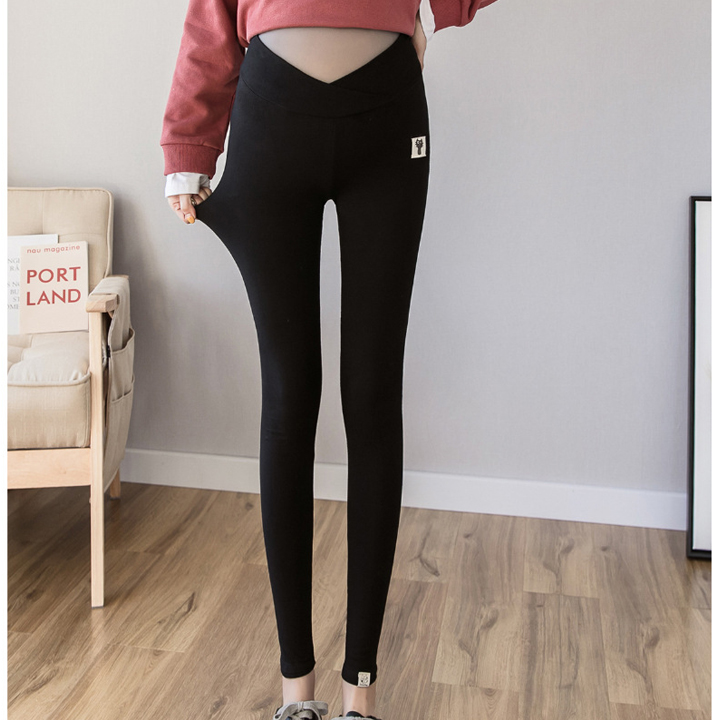 [HCM]Quần bầu legging cạp chéo