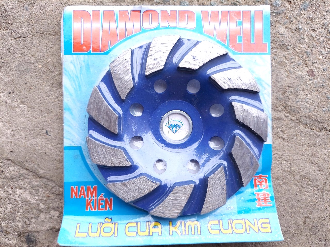 [HCM]chén mài bê tông đá unik