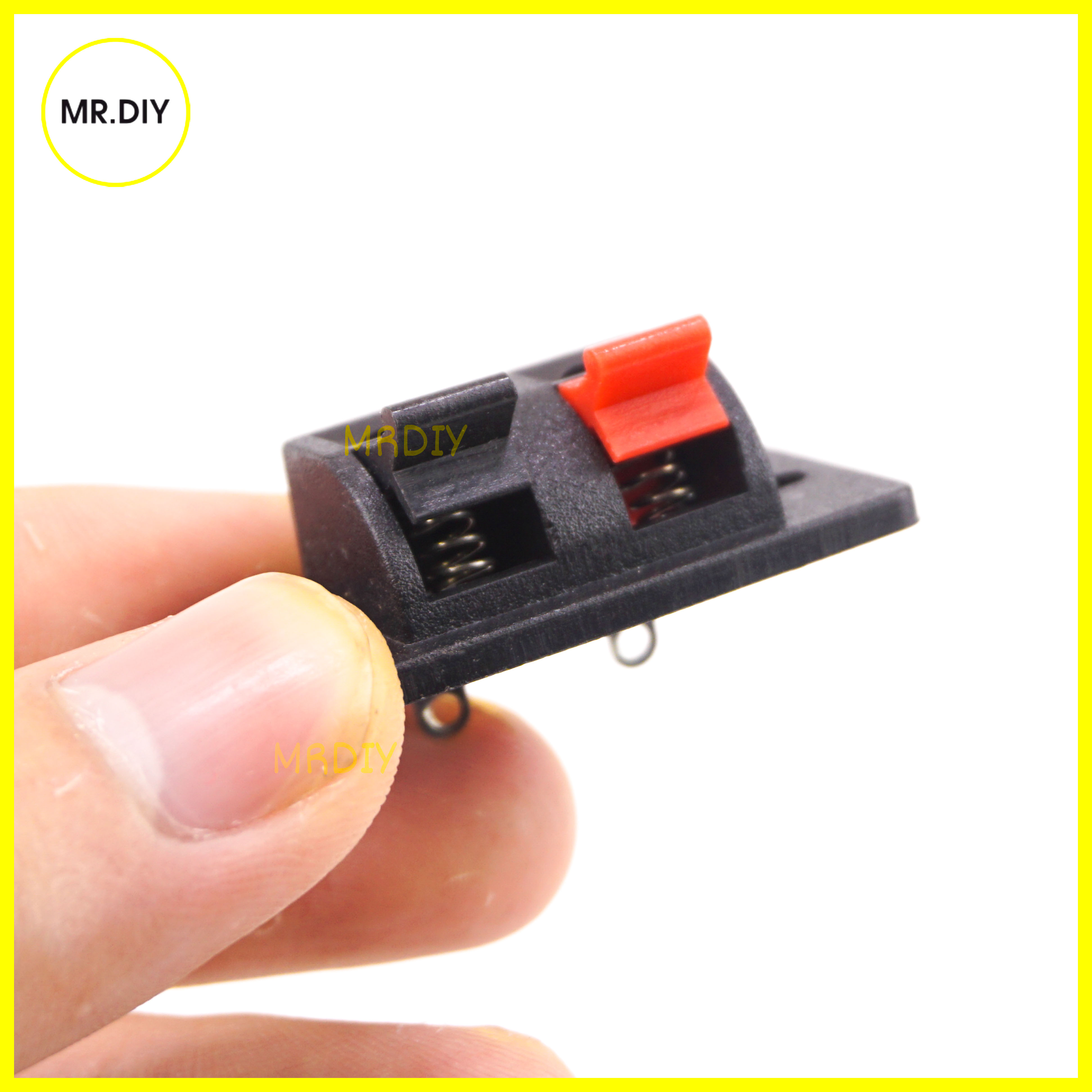 Trạm kẹp dây loa 2P ( Đầu nối dây loa 2P ) 39 x 19mm