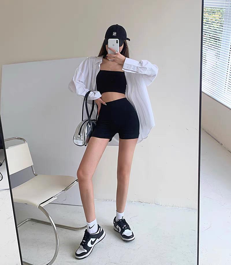 quần leging đùi ôm dáng co giãn 4 chiều