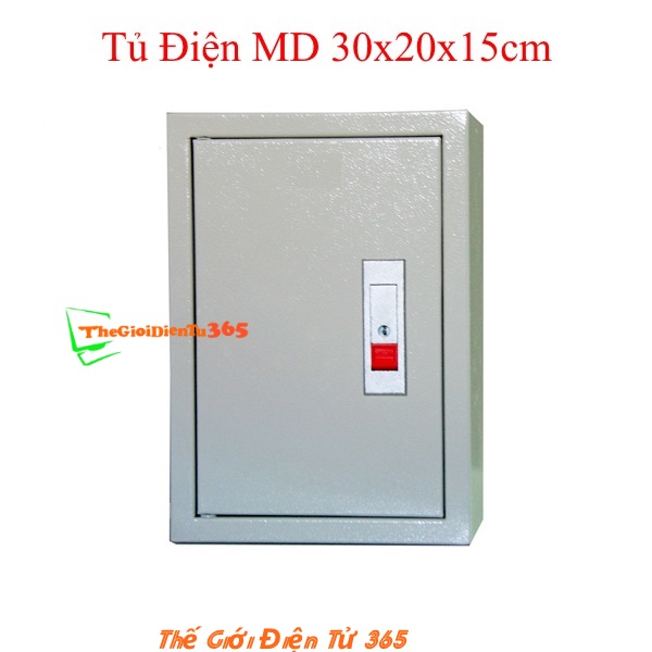 Vỏ Tủ Điện Sơn Tĩnh Điện MD 30x20x15cm