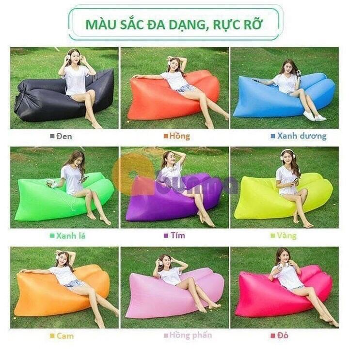 Đệm Ghế Hơi Sofa Du Lịch Siêu Tiện Lợi
