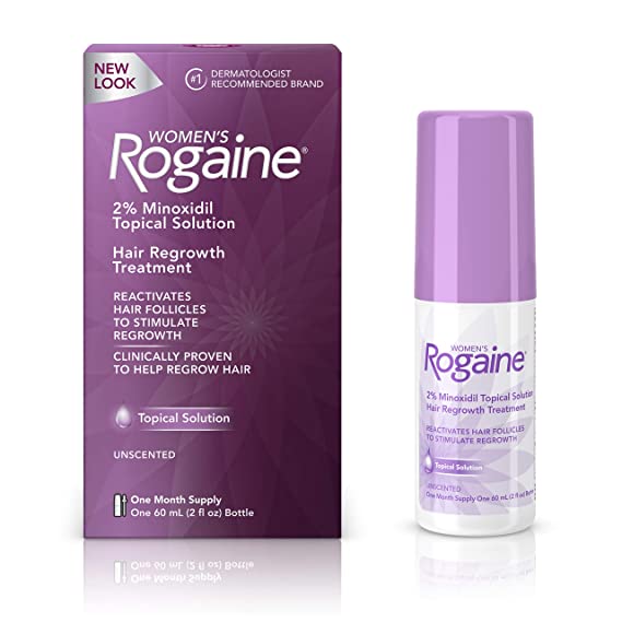 Kem mọc tóc nữ Rogaine 2% Minoxidil Topical Solution 60ml