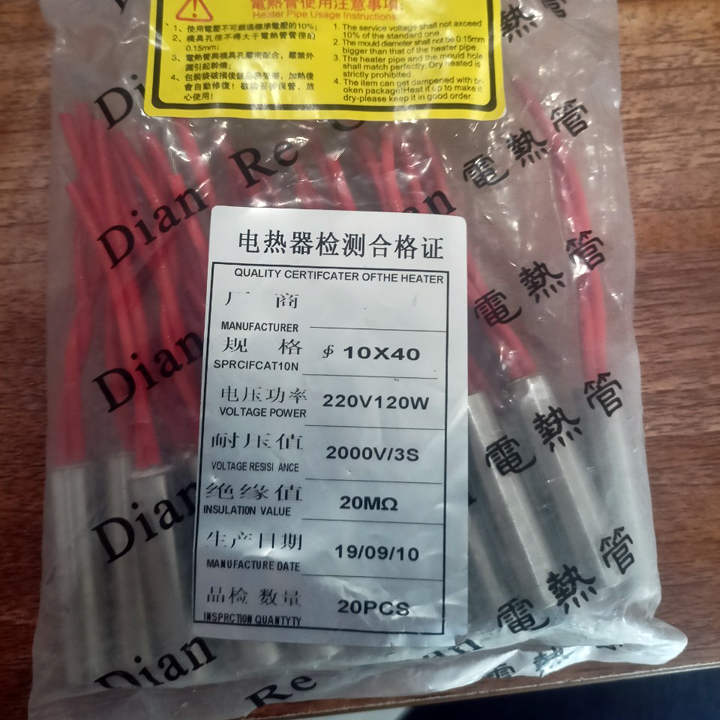 sấy khí 36v cho đồng hồ  CO2-2 chiếc