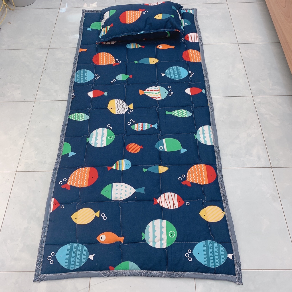 Nệm văn phòng, đệm ngủ văn phòng gấp gọn size 90X190 du lịch phượt cắm trại gấp gọn tiện dụng