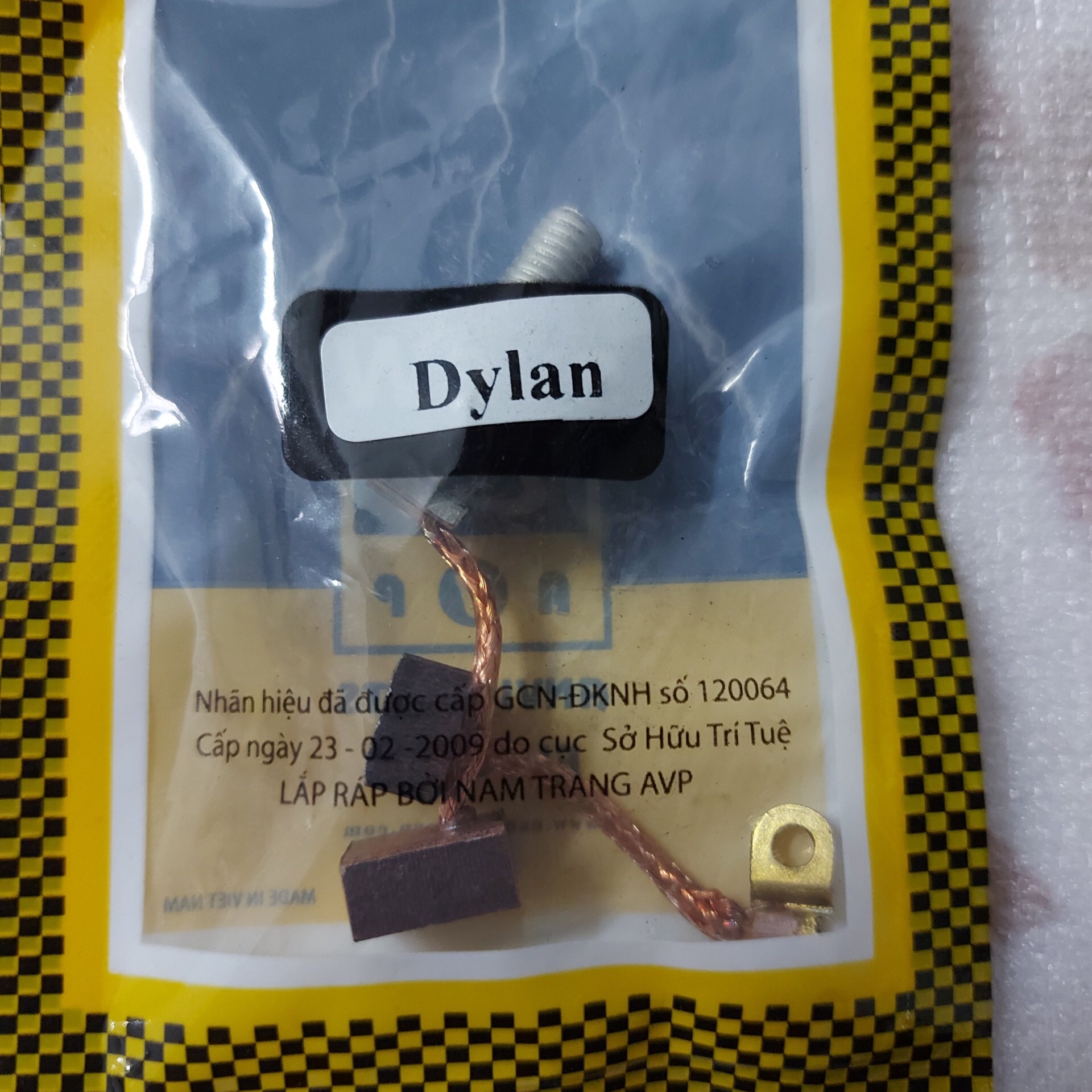 Bộ than đề ( chổi than) xe Dylan/Ps/Sh Ý đời 1 dĩa