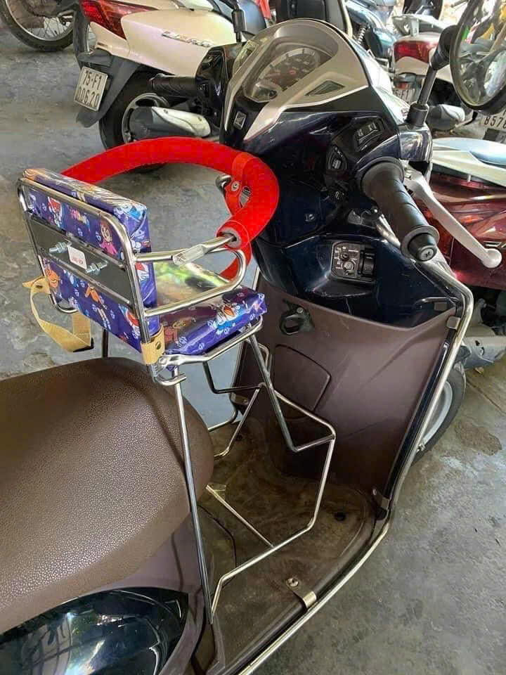 Vision Motorcycle Seat for Children with Ring (Model Year 2014 and Below)
