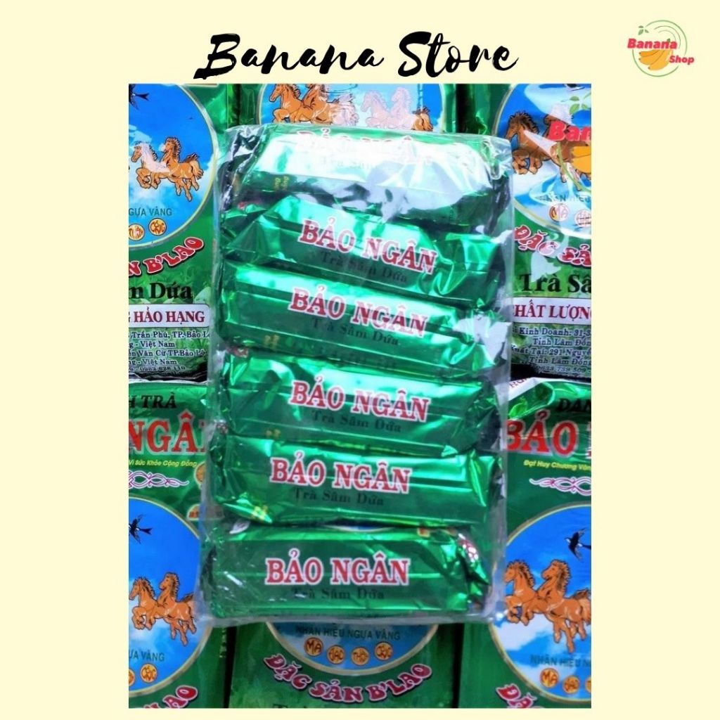Trà túi lọc sâm dứa Bảo Ngân 350g