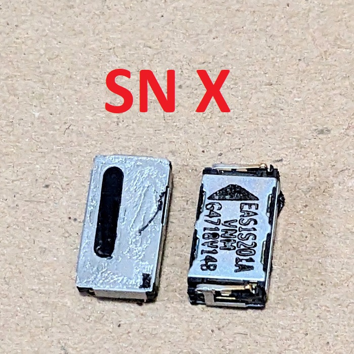 Sony X internal speakers call speaker, headphones speakers replacement parts