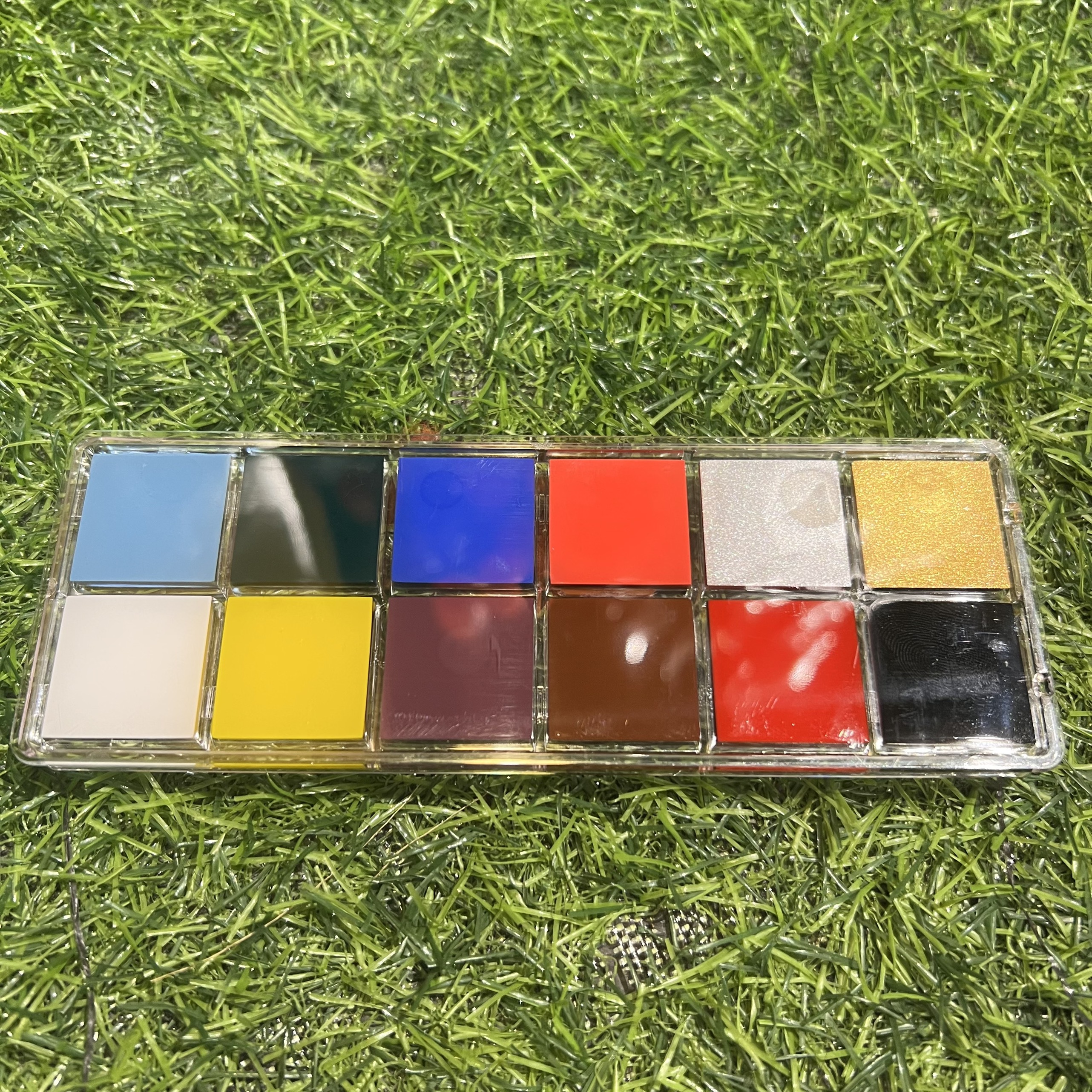 Màu vẽ Body Paint 12 màu (Hộp) Colormate