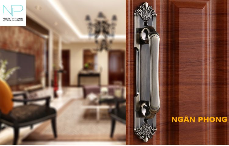 [HCM]TAY NẮM CỬA GỖ CỔ