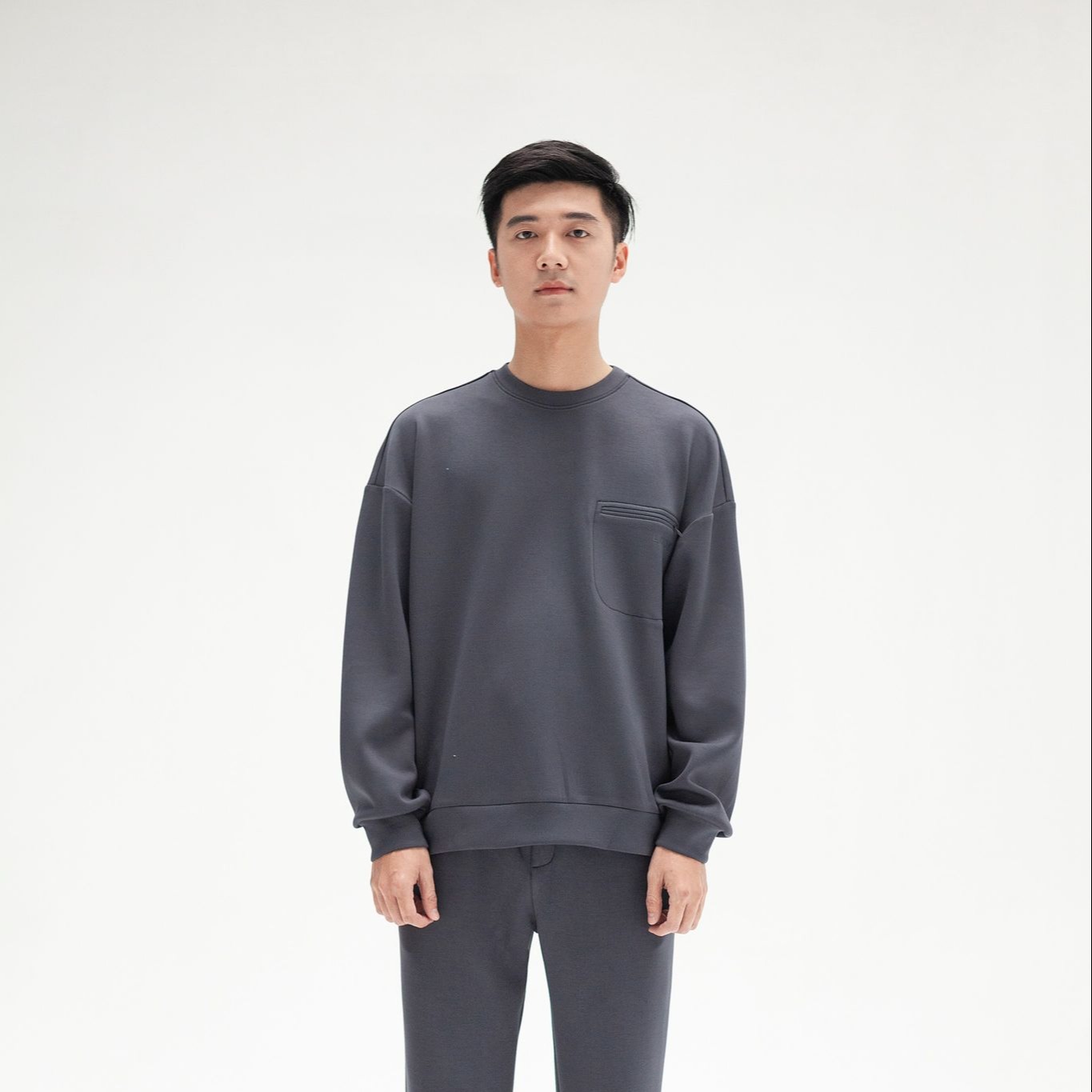 Áo sweater nỉ LOOK Soft Sweater