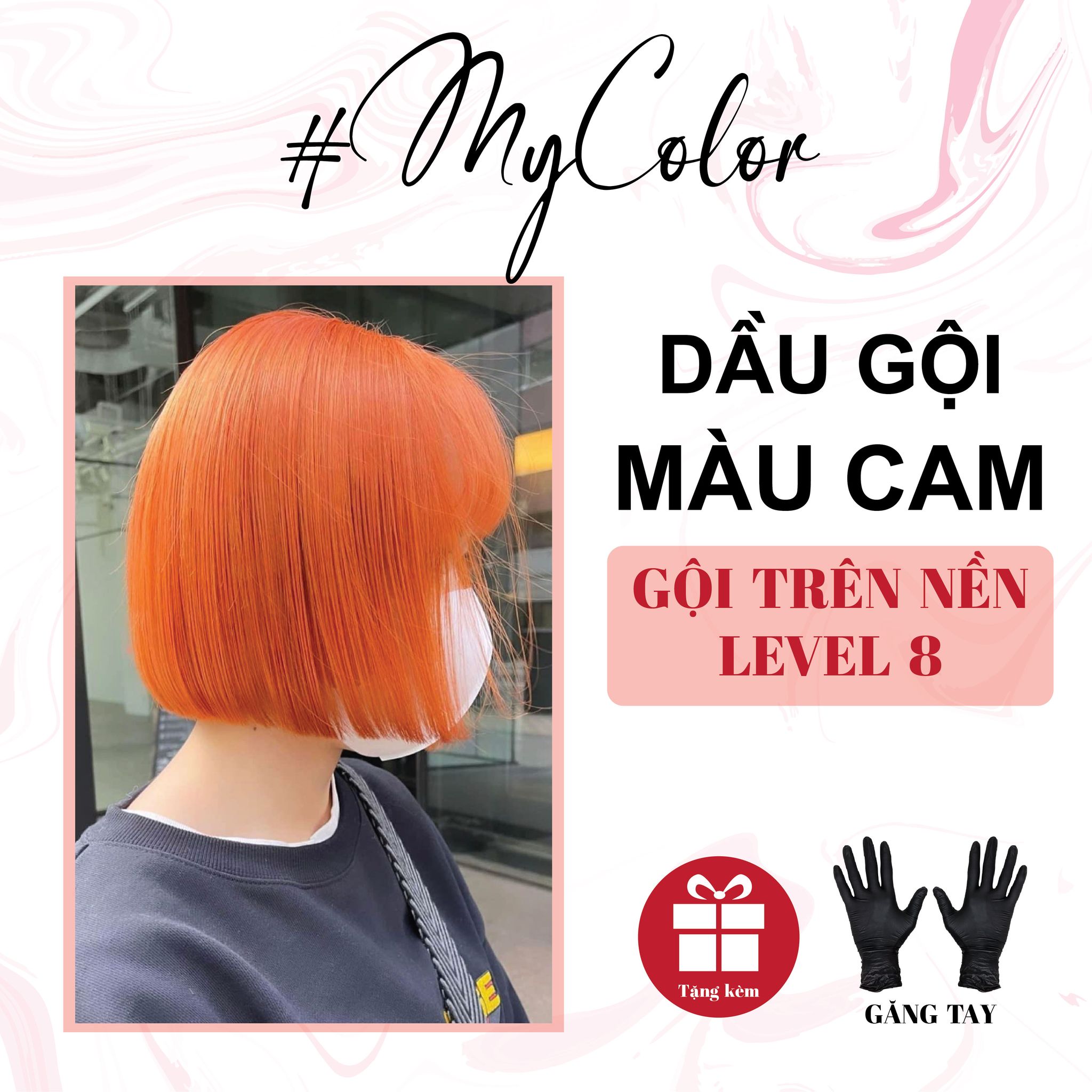 Dầu gội giữ màu và bù màu COCO 3in1 #Mycolor giúp màu tóc sáng và bền đẹp