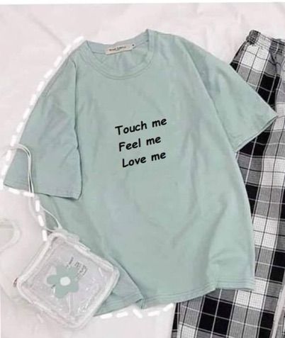 Sét áo touch me + quần kẻ karo đen HĐ12 áo thun nam nữ, quần kaki, quần nữ, sét bộ mặc ở nhà, áo thun tay dài, quần jean ống rộng - LEEDA