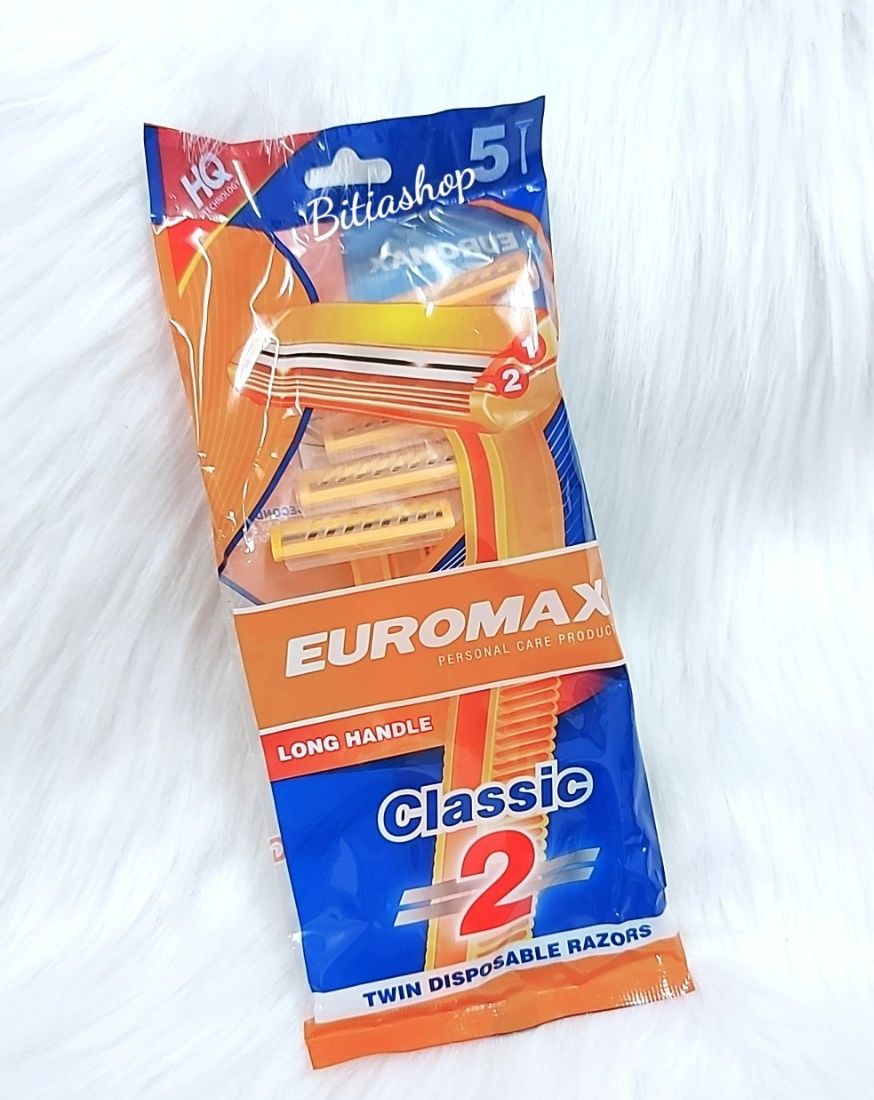 BỘ 5 CÂY CẠO RÂU VÀNG EUROMAX