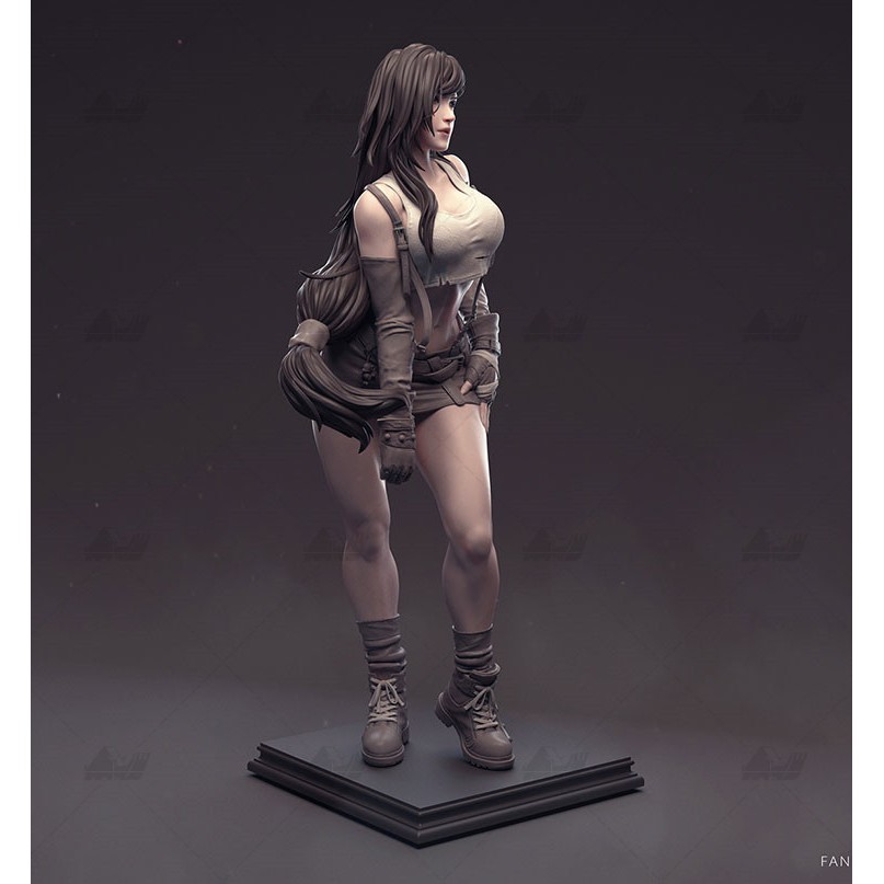 File in 3D Tifa Lockhart