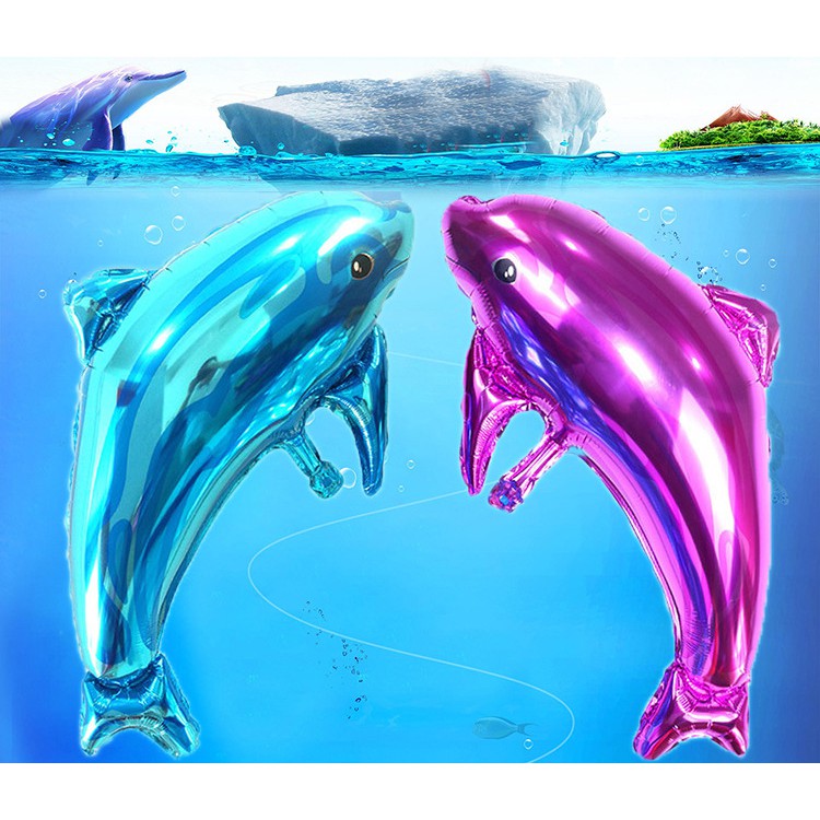 Bóng kiếng hình cá heo size 60cm