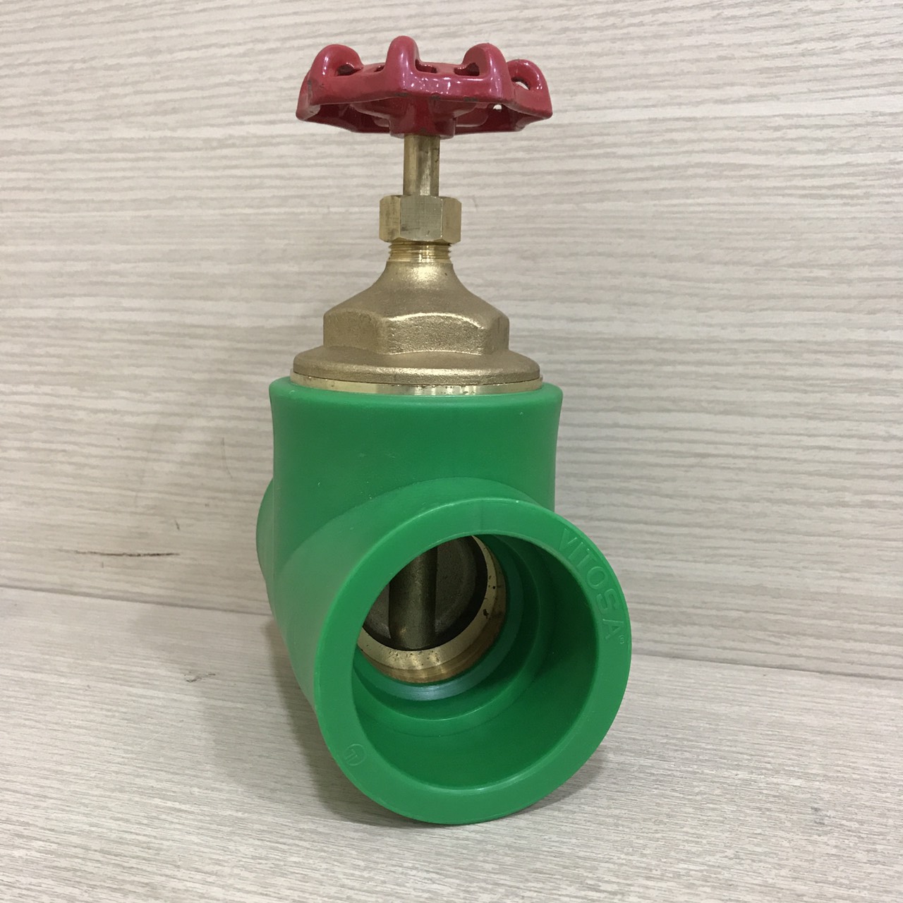 Van cửa đồng 20 - Xanh phụ kiện
