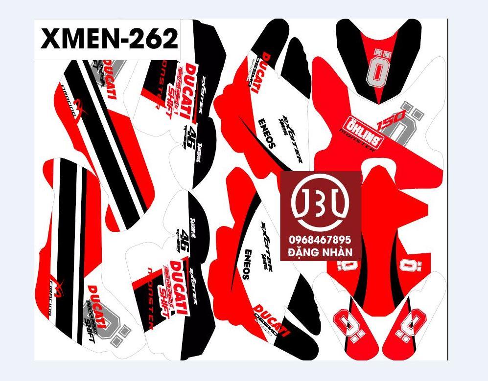 TEM TRÙM XE ĐIỆN XMEN 262