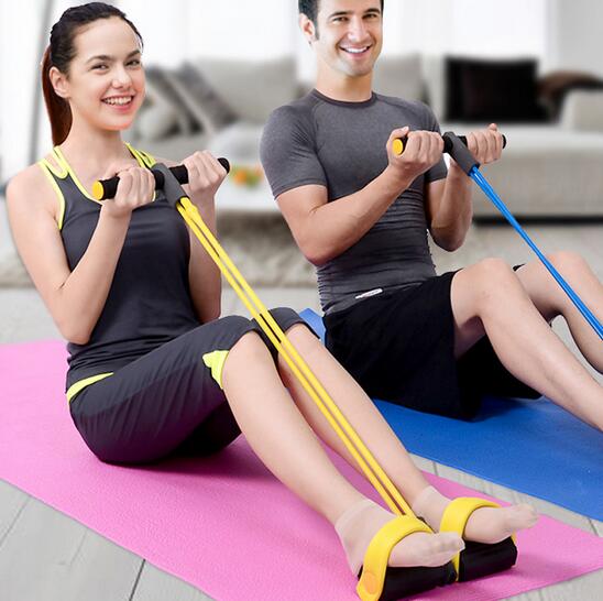 [HCM]Dụng cụ dây kéo tập cơ bụng Tummy Trimmer - Dụng cụ dây kéo tập thể dục tập gym tập cơ bụng thông minh Tummy Trimmer MẪU MỚI DỄ DÀNG TẬP