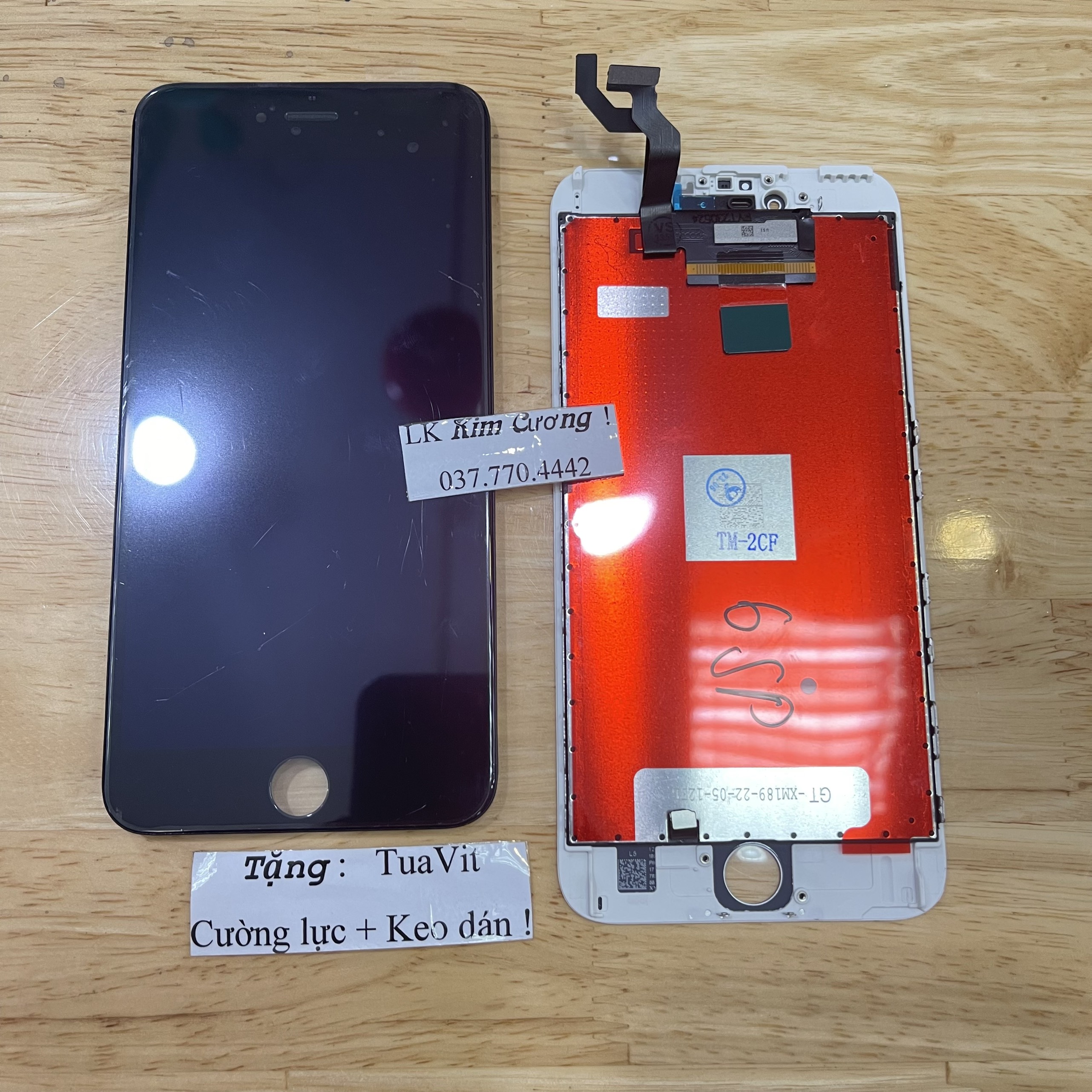 Màn hình tương thích ip 6s plus - linh kiện