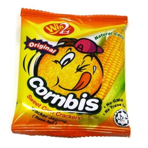 Bánh Bắp Cornbis Cracker Win2 Hộp 144G - 8 cái