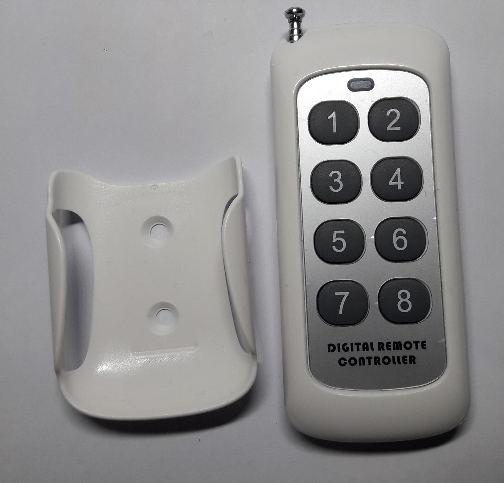 Remote RF 8 nút tần số 433MHz- mã cố định