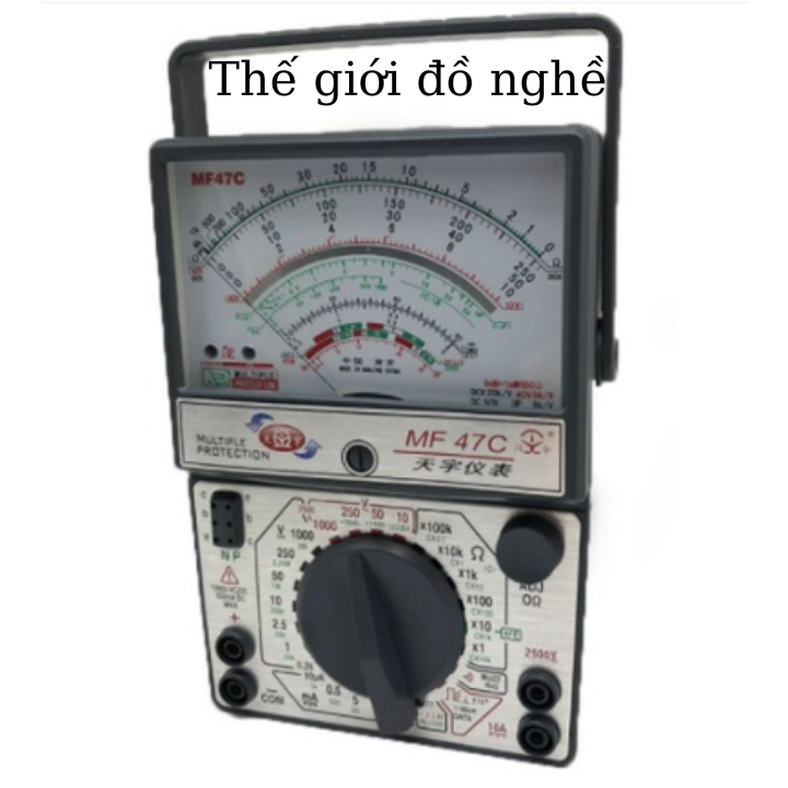 Đồng Hồ Vạn Năng Kim MF47C kèm pin