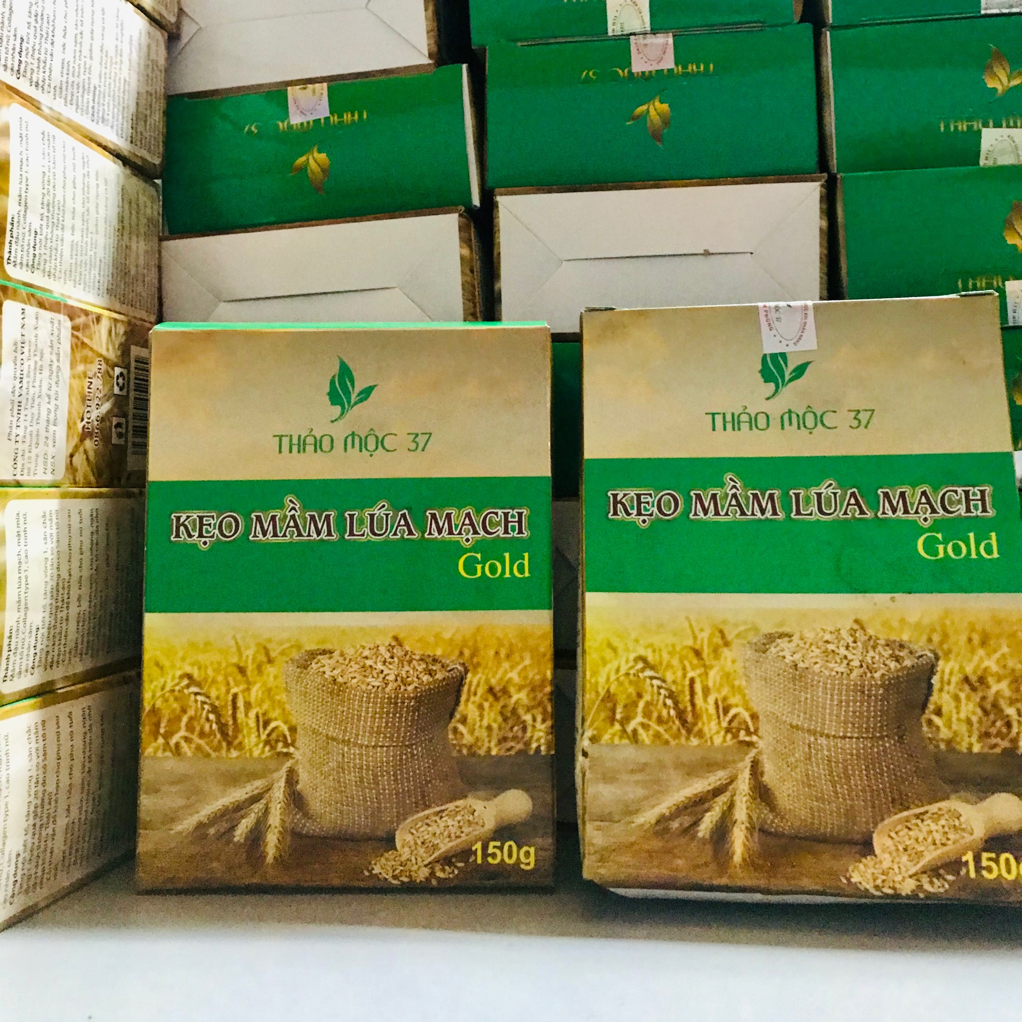 Kẹo mầm lúa mạch tăng vòng 1 Gold