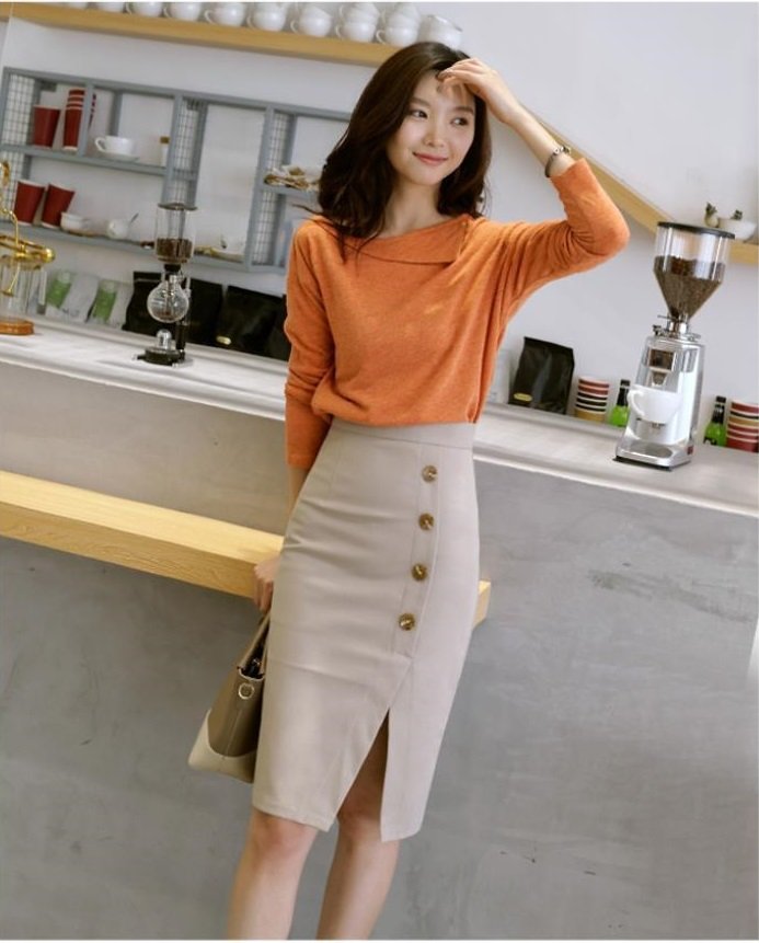 Chân Váy 4 Khuy - Tiha Shop