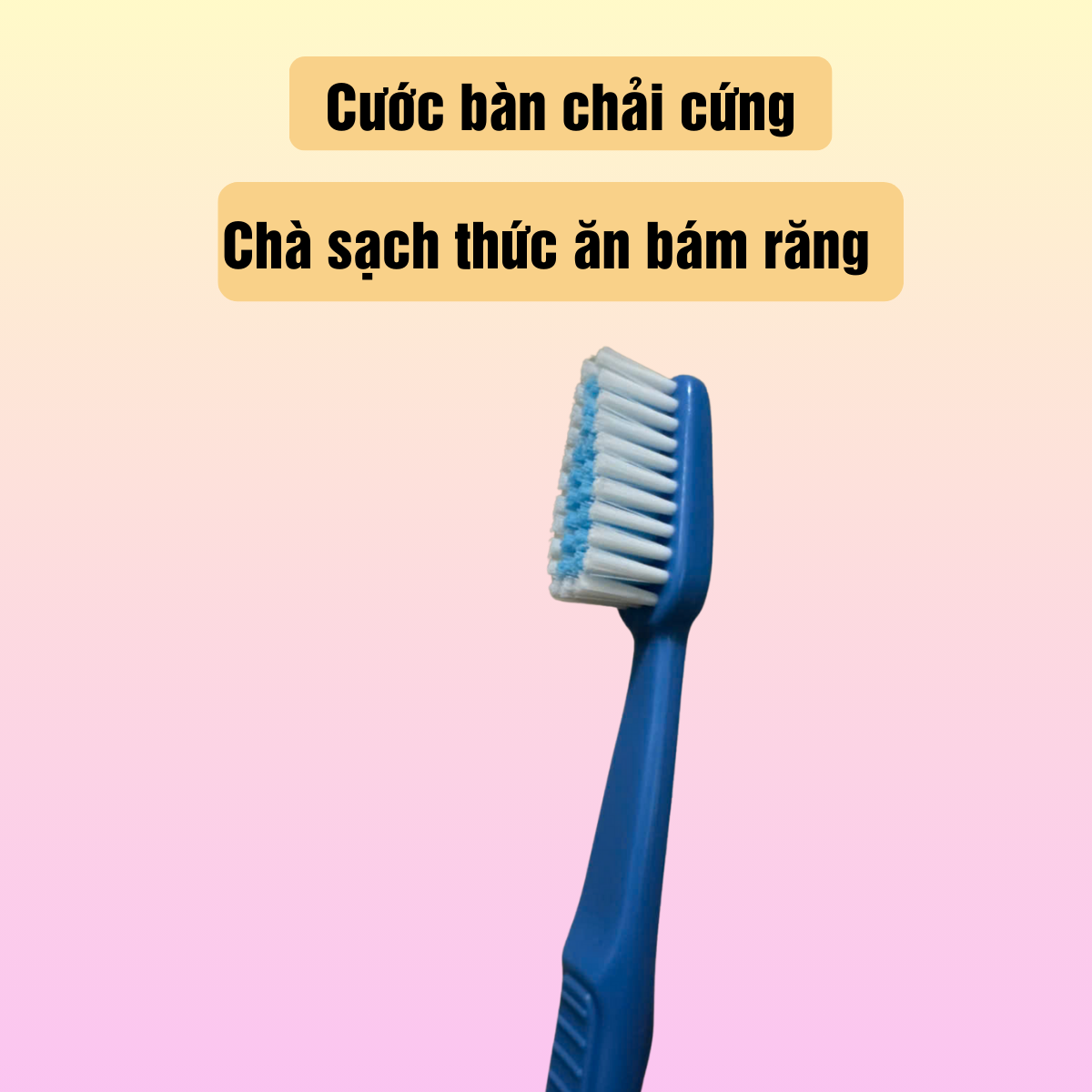 Combo 5 cây bàn chải đánh răng Happy có nắp đậy.
