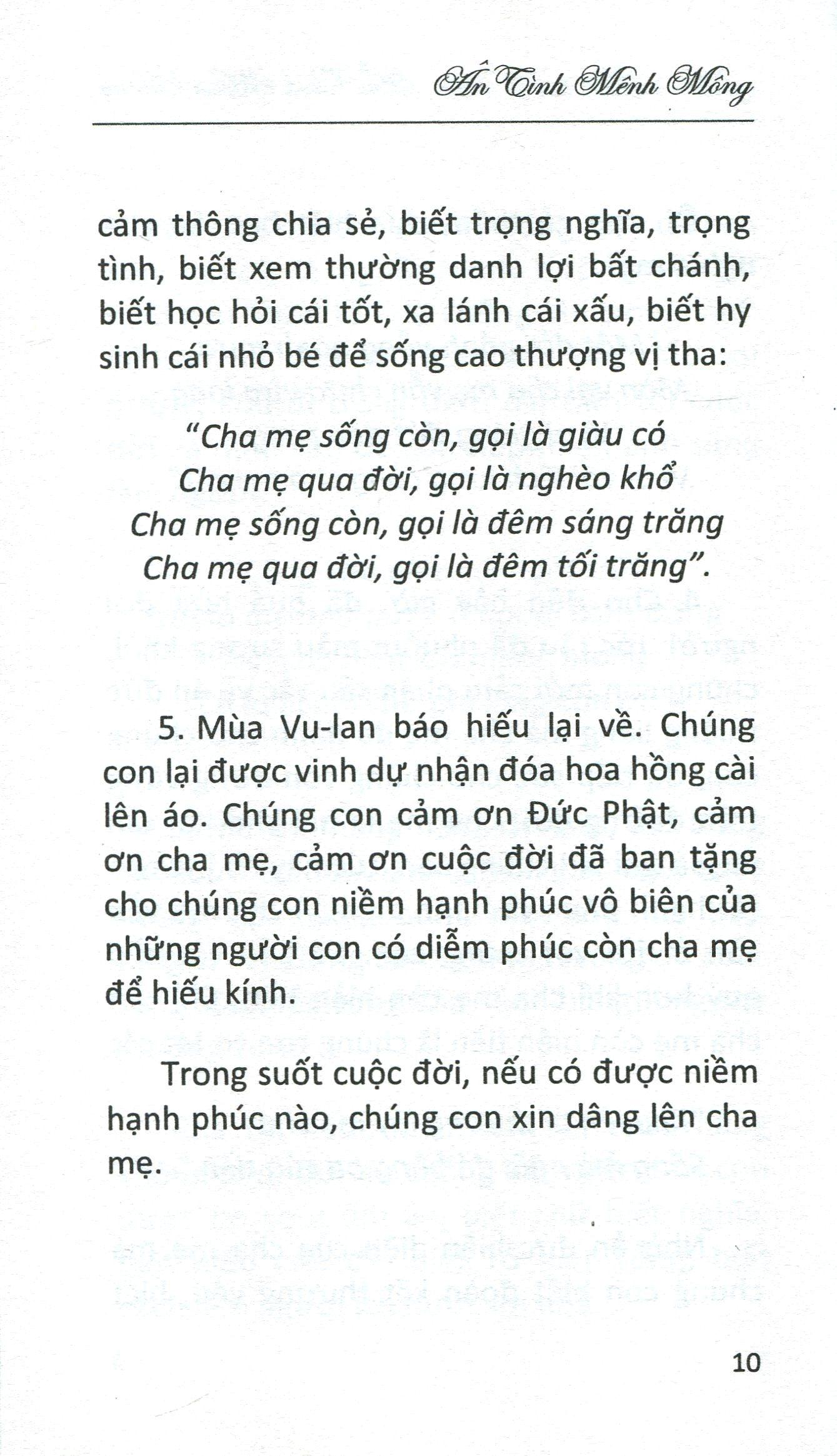 Ân Tình Mênh Mông