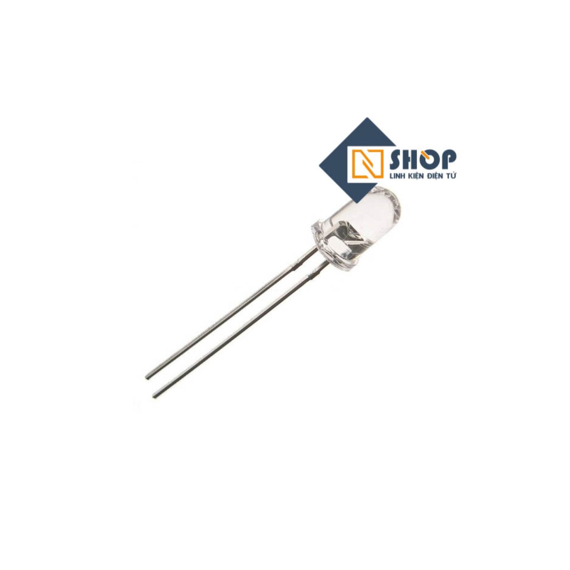 Led trong 5mm Trắng (50 con)