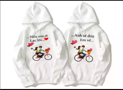 SET ÁO ĐÔI HOODIE NAM NỮ HOT TREND