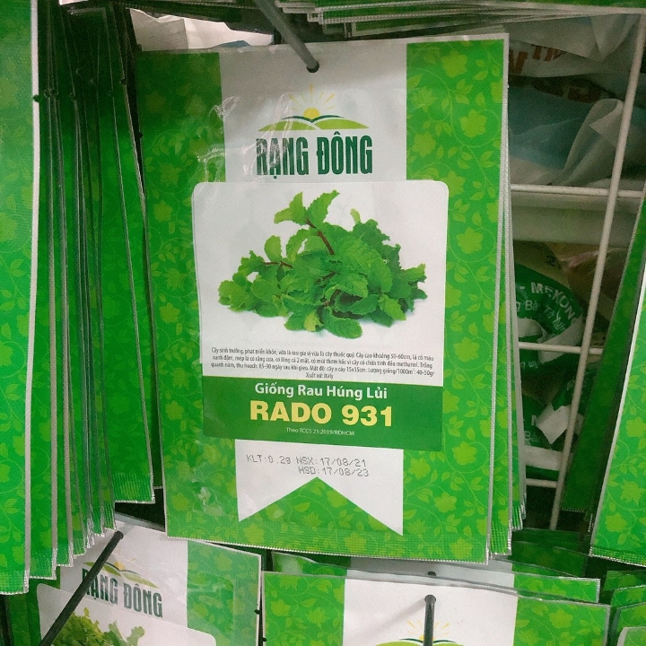 Hạt Giống Húng lủi Rado 931 (0.2g)
