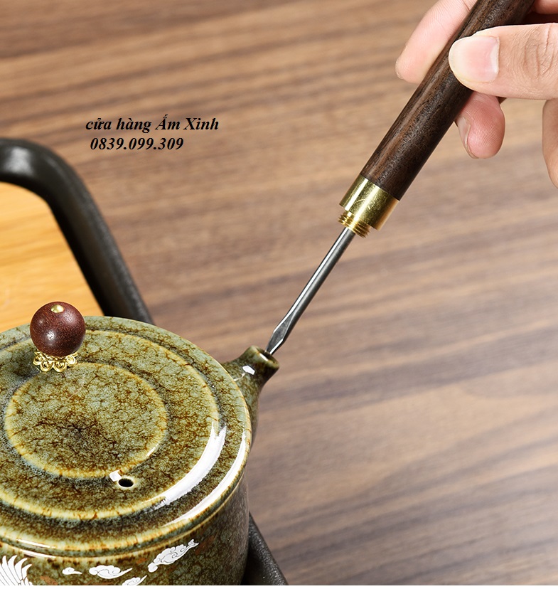 Bộ dụng cụ pha trà đạo / Bộ cung nhãn