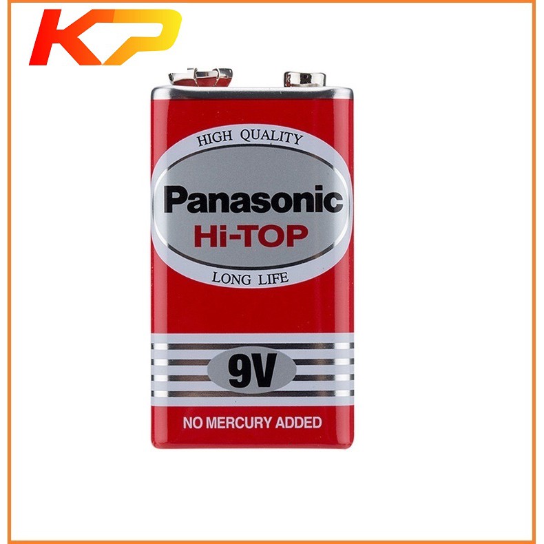 Pin panasonic 9v 6F22DT/1S [BẢO HÀNH 1 NĂM]