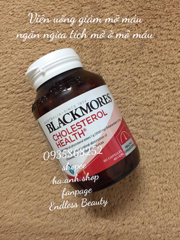 Viên Cholesterol Blackmores 60 viên
