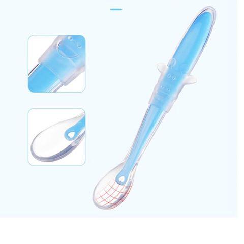 [COMBO 3] Thìa ăn dặm silicon hình thú cho bé tập ăn dặm