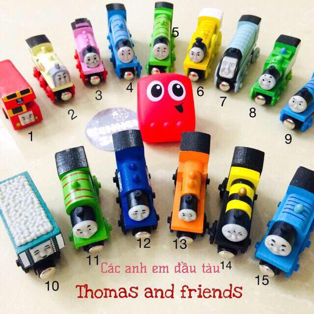 Set 6 mẫu đầu kéo xe lửa Thomas and friends