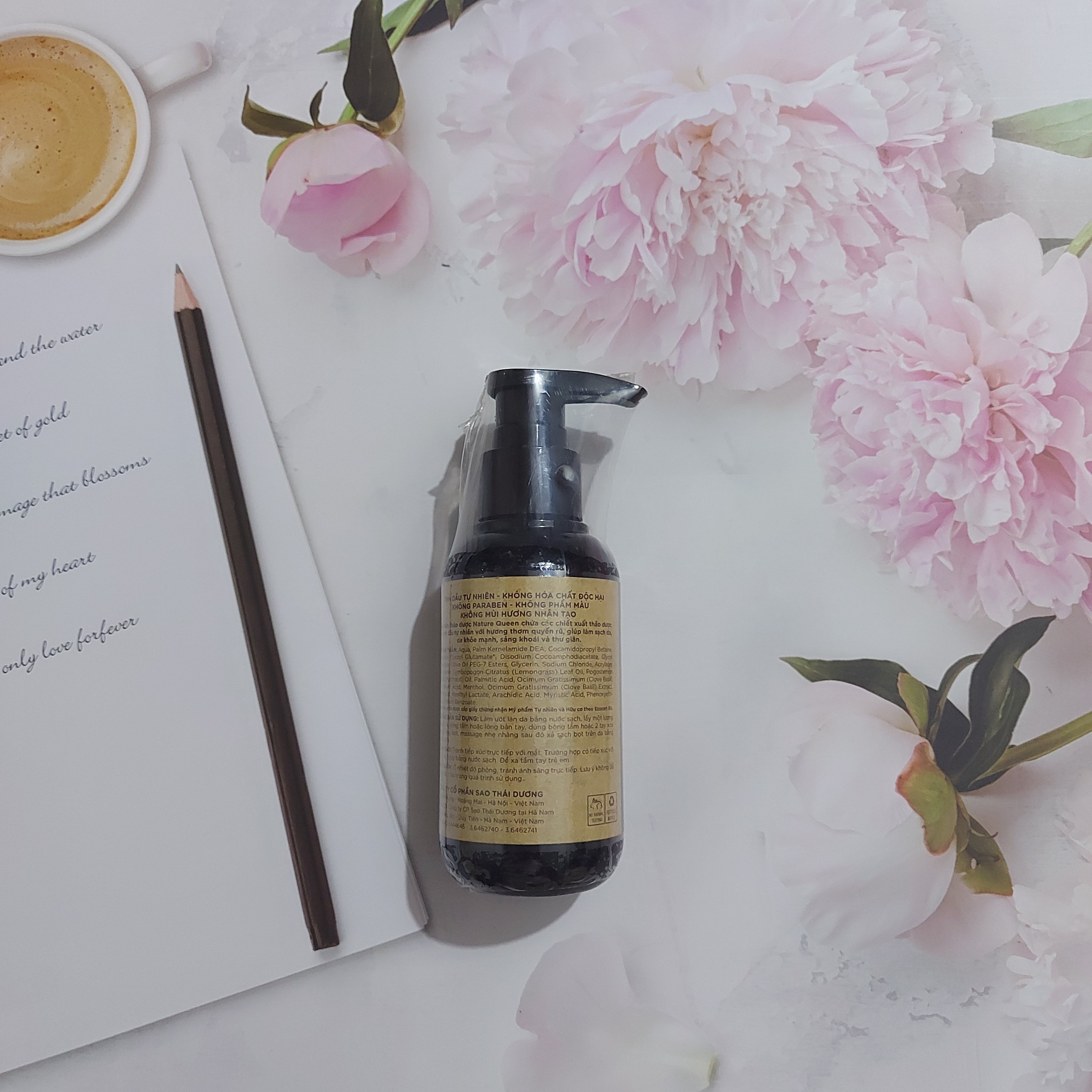 [HCM]Sữa tắm thảo dược Nature Queen - 100ml