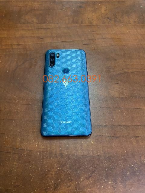 Skin carbon dán mặt lưng 3D Vsmart Active 3 bảo vệ máy ít trầy