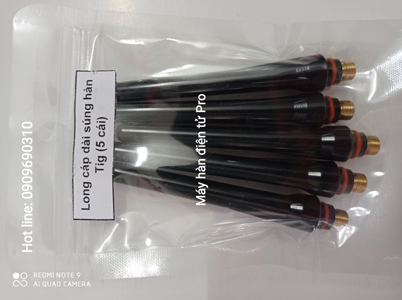 [HCM]10 đuôi chặn súng hàn Tig(loại dài)