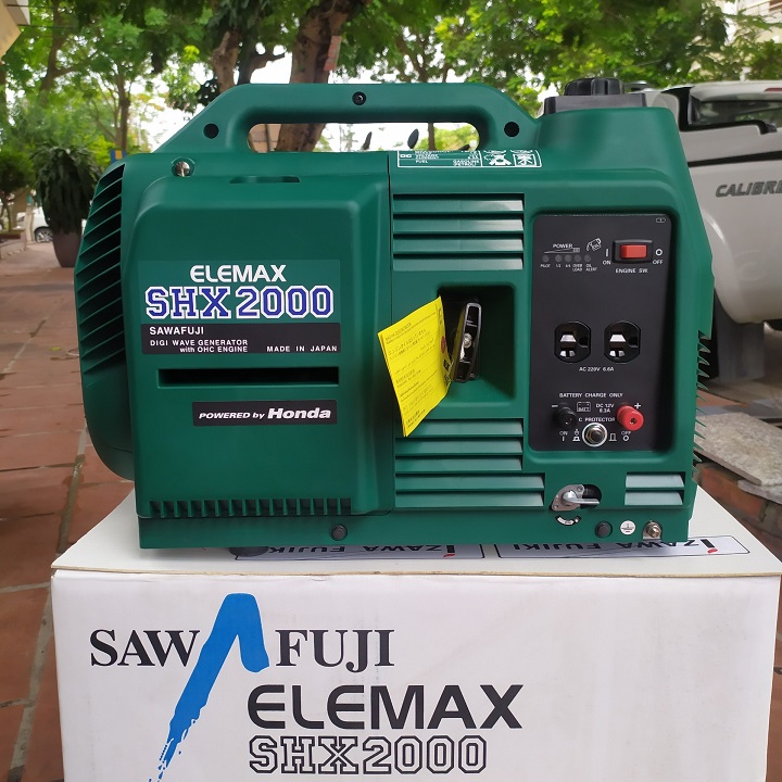 Máy Phát Điện Mini Chạy Xăng 1.5KVA Elemax SHX2000