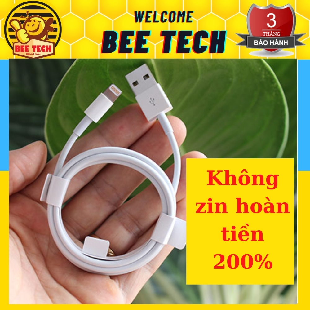 Cáp sạc zin bóc máy cho iPhone - Beetech