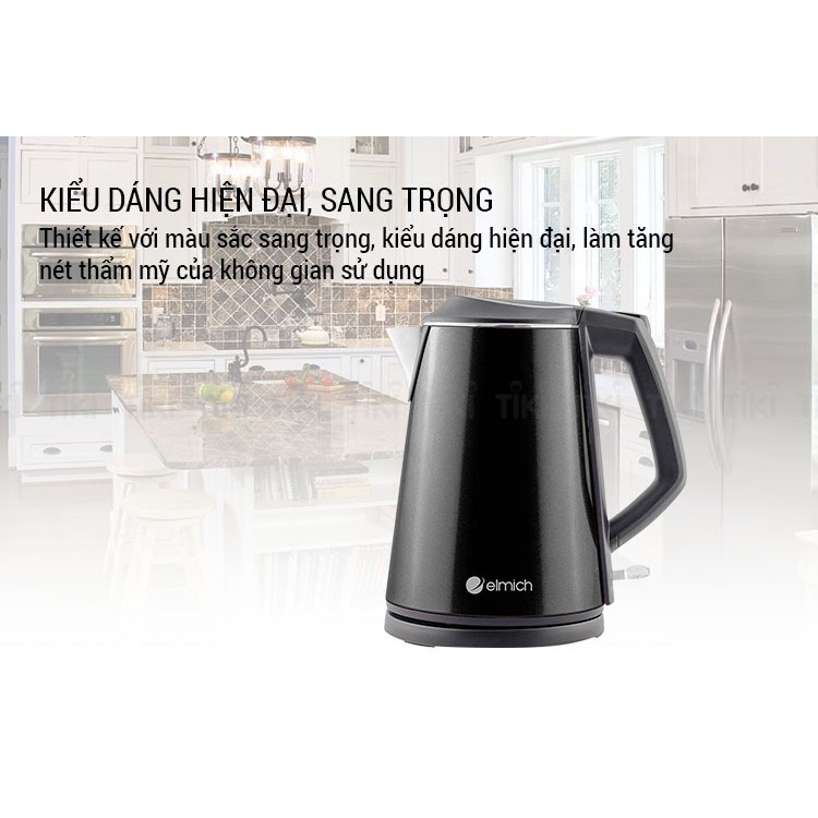 Ấm đun nước siêu tốc Elmich 1.5L KEE-1785 (Giá áp dụng giao tại HN, HCM& các tỉnh liên hệ shop)