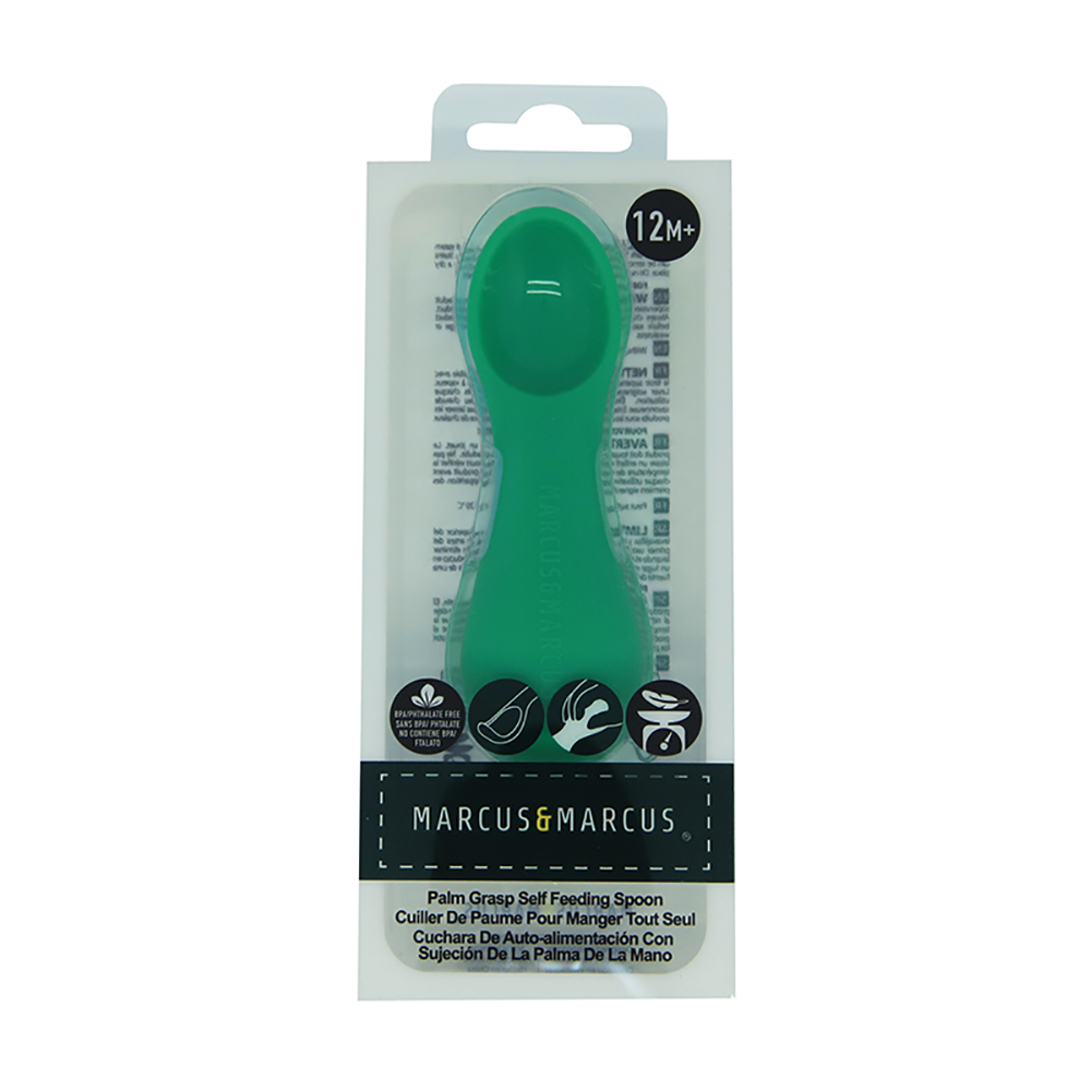 Thìa ăn dặm silicon cho bé Marcus & Marcus, từ 6 tháng - Ollie