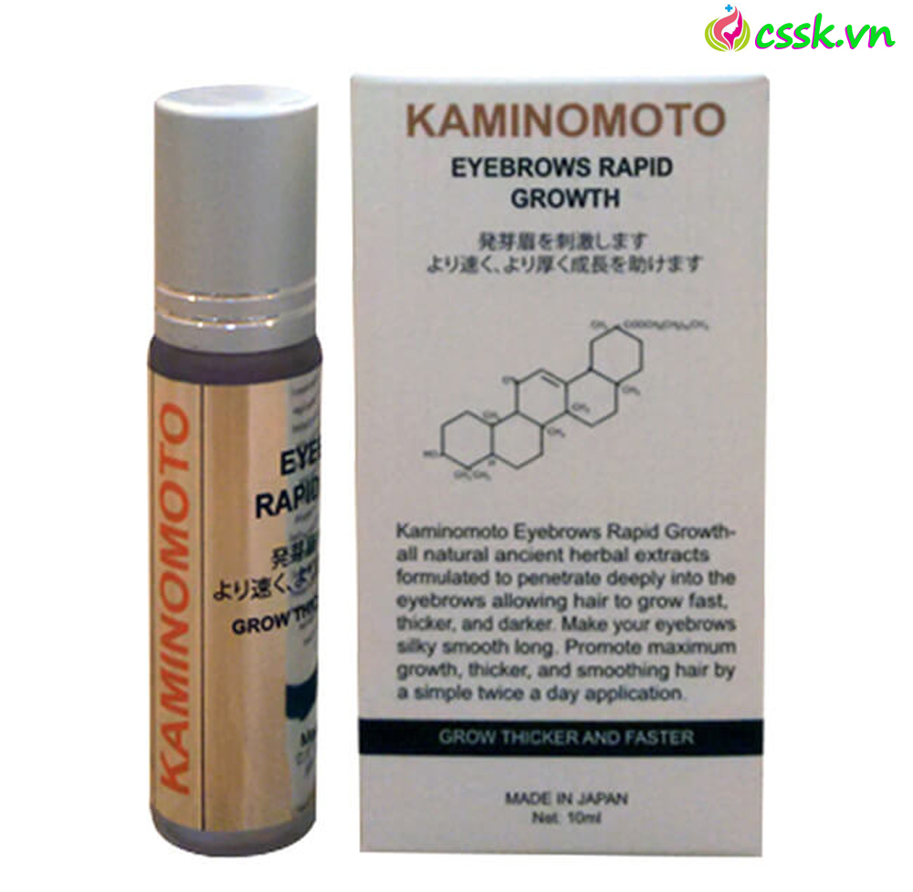 Kích thích mọc lông mày Kaminomoto Nhật Bản