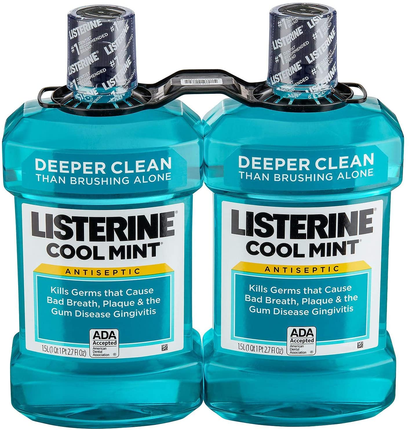 Nước súc miệng Listerine bạc hà (1,5 lít)